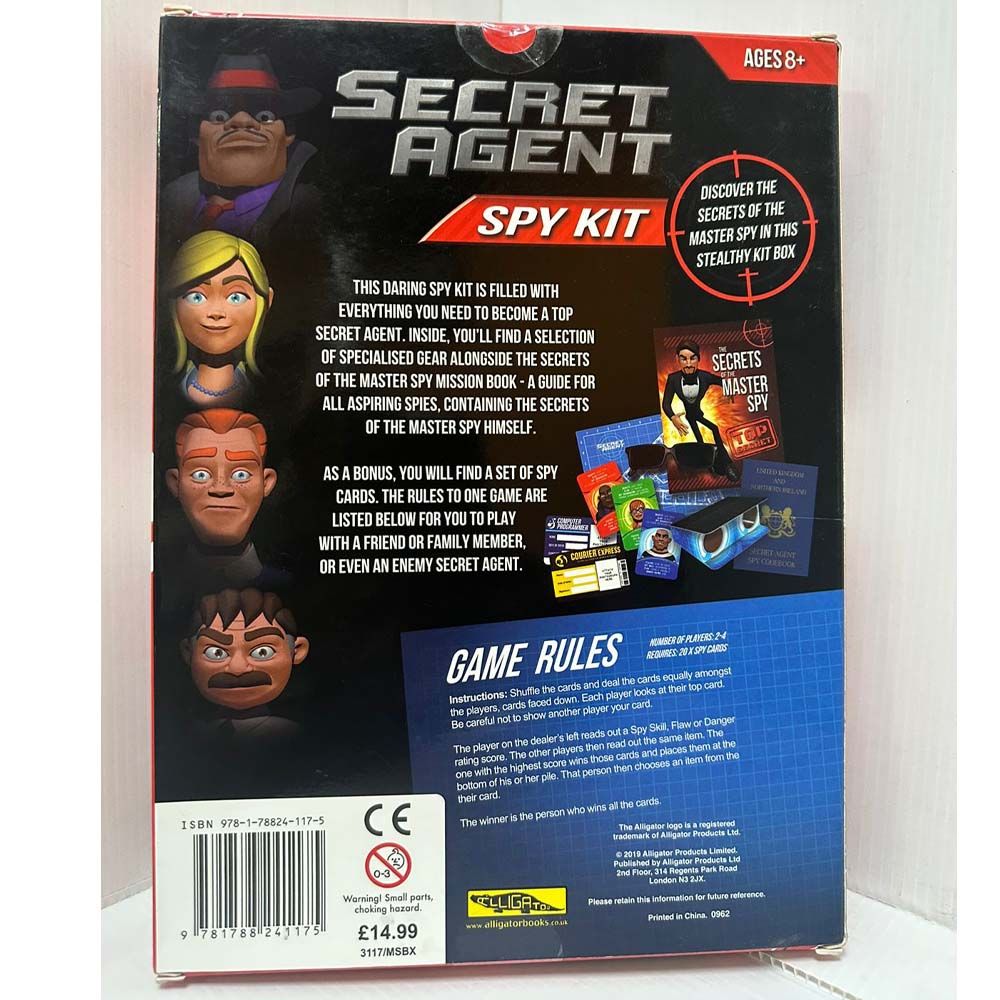 كتاب Box Kits - Secret Agent Spy