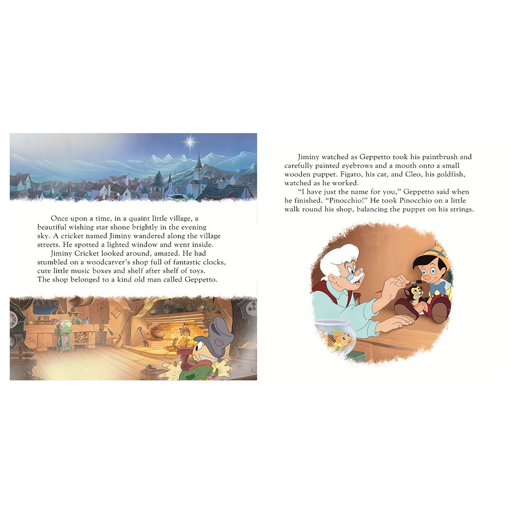 كتاب Disney Classics Pinocchio Story Book