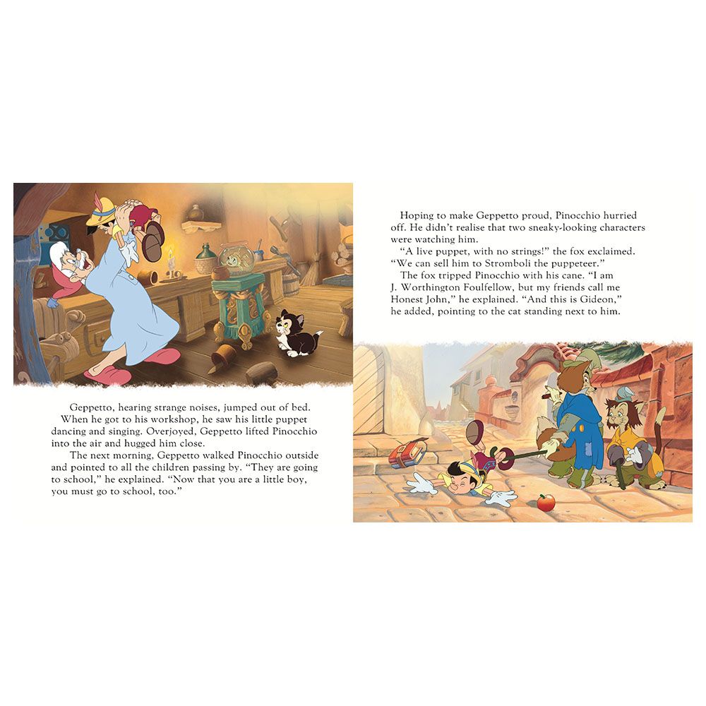 كتاب Disney Classics Pinocchio Story Book