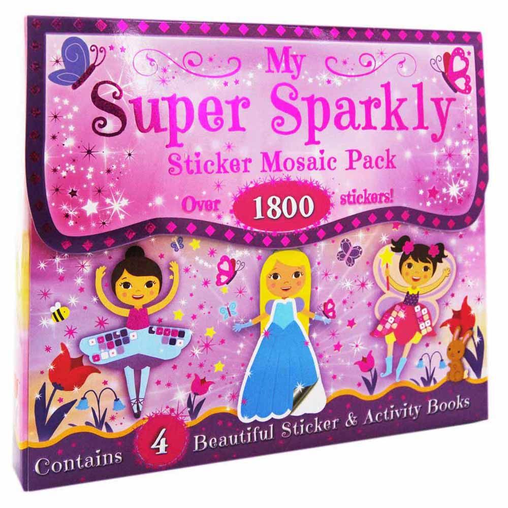 كتاب My Super Sparkly Sticker Mosaic Pack