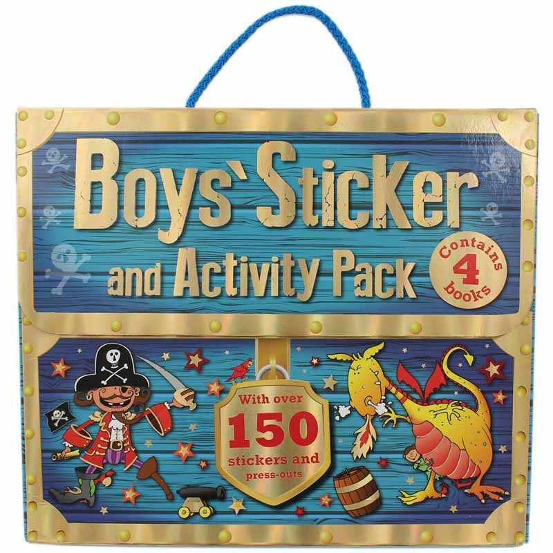 كتاب Boy's Stickers and Activity Pack