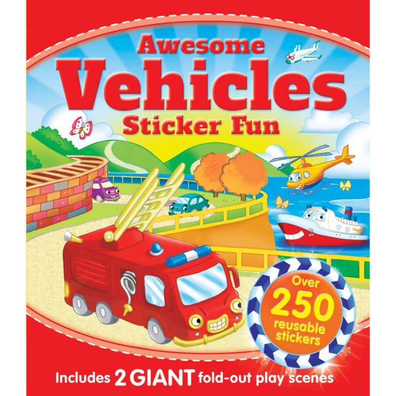 Awesome Vehicles Sticker Fun