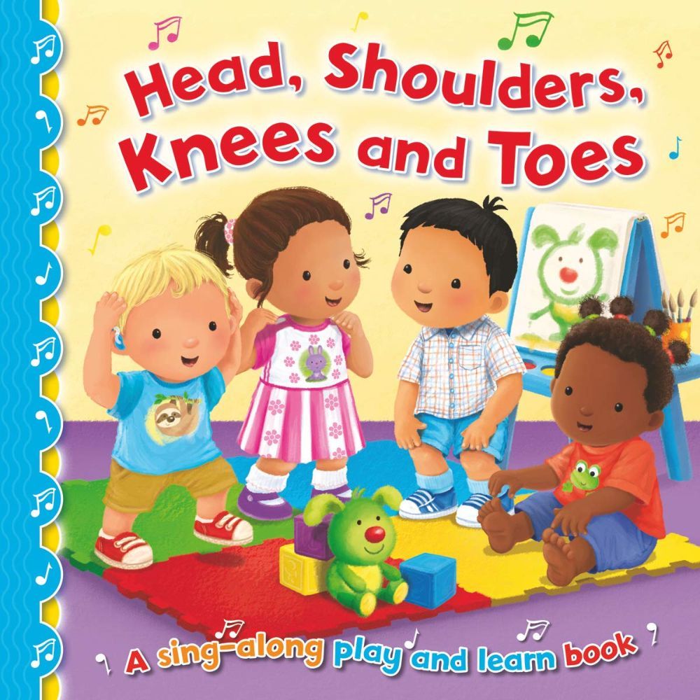 Head, Shoulders, Knees And Toes Sing Along Play & Learn Book