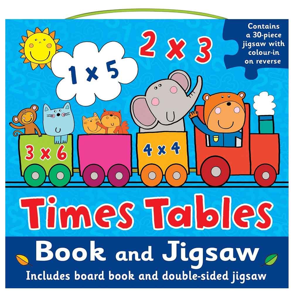 كتاب Times Tables Book & Jigsaw