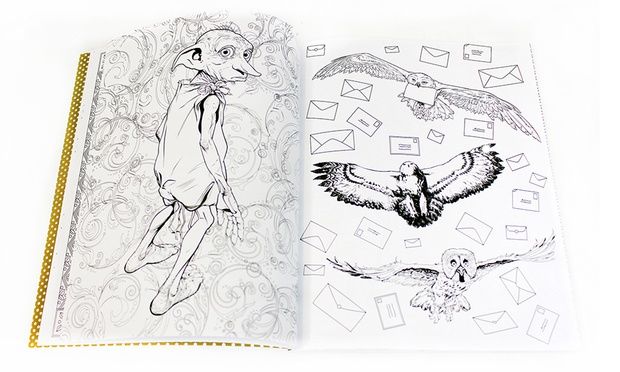 Bonnier Publishing - Harry Potter Colouring Book