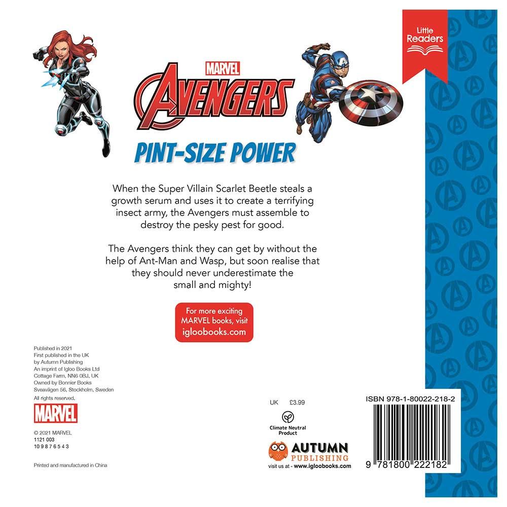 كتاب Marvel Avengers: Pint Size Power Story Book