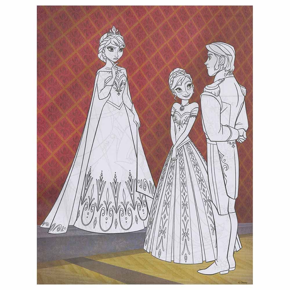 Disney Frozen: 3-In-1 Colouring Book