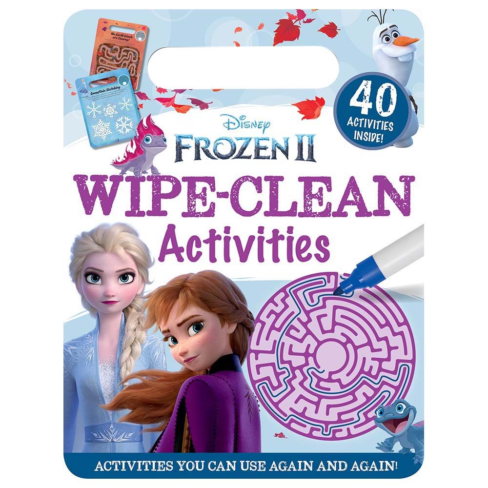 كتاب Disney Frozen 2: Wipe-Clean Activities