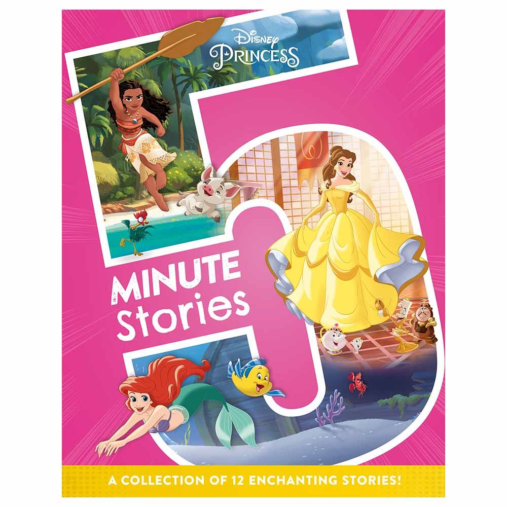 كتاب قصص Disney Princess: 5-Minute Stories