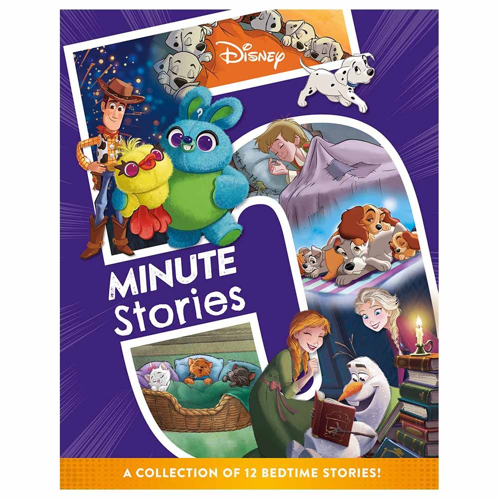 كتاب Disney: 5-Minute Bedtime Stories