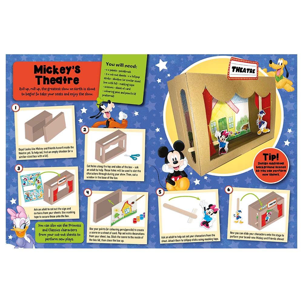 كتاب Disney: Activity Book & Craft Kit Radical Recycling