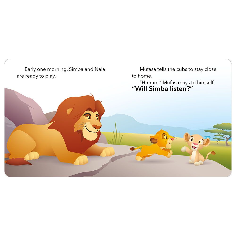 كتاب Disney My First Stories: Did Simba Listen?