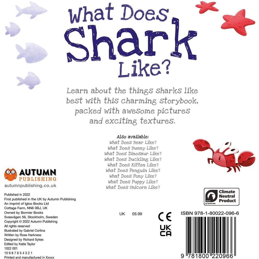 What does... Like: What Does Shark Like?