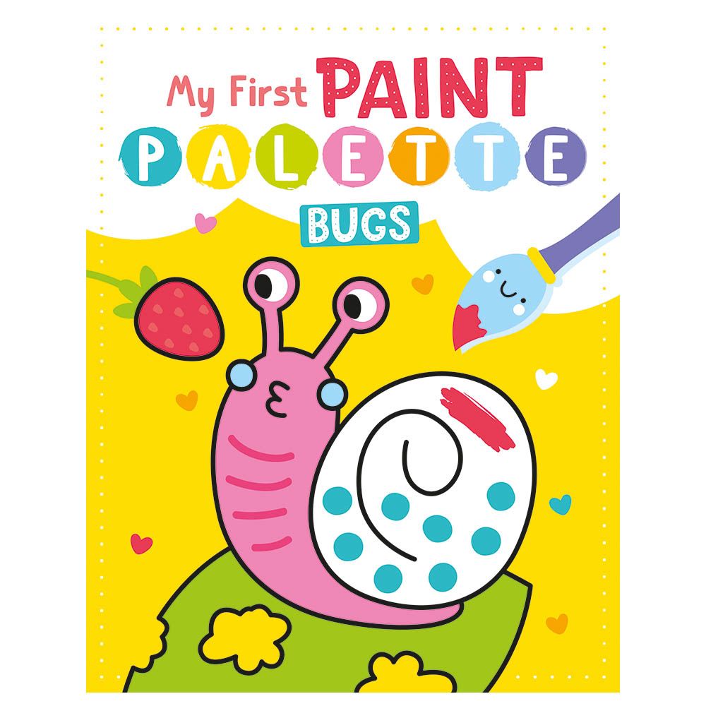 كتاب Magic Paint Palette Activity Books - Bugs