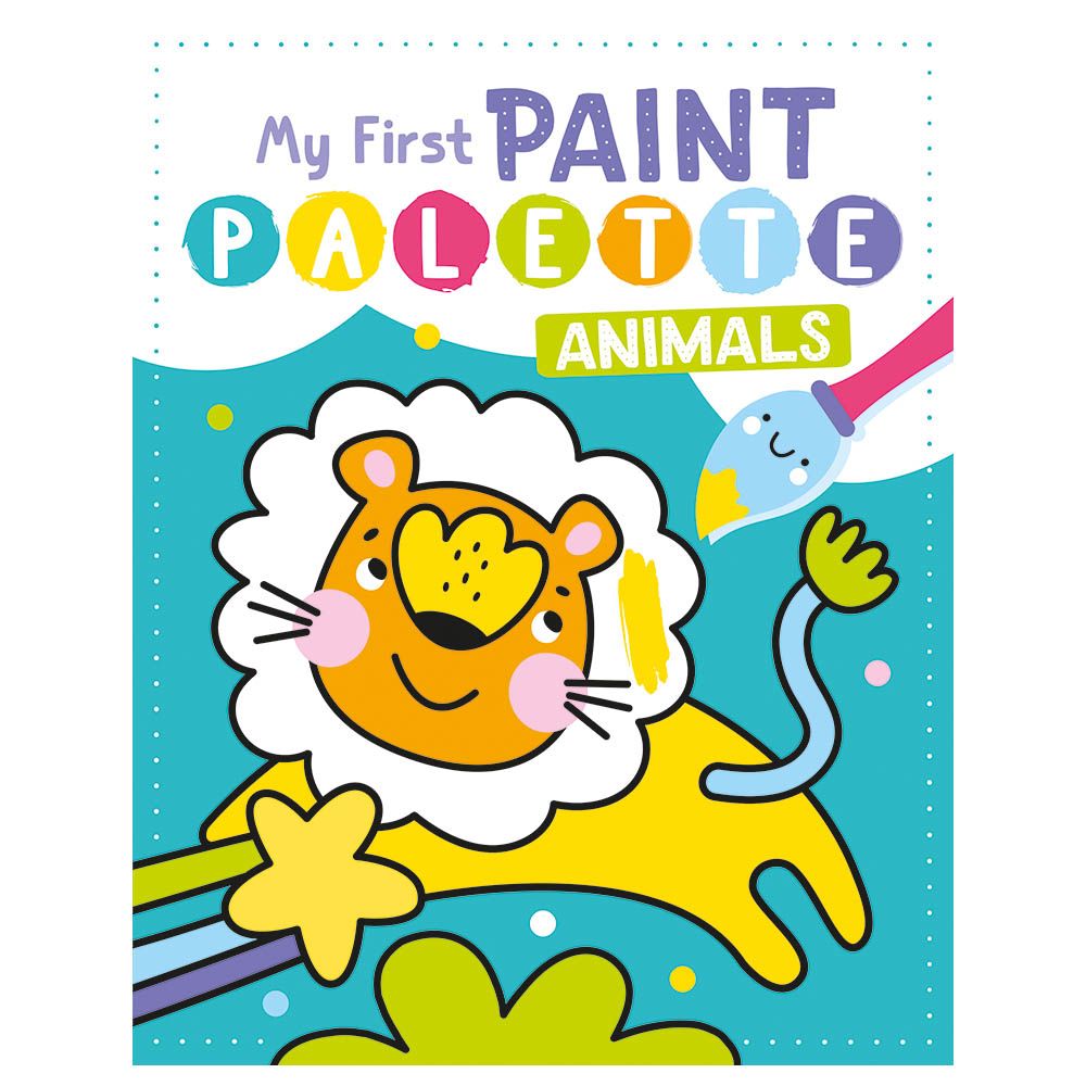 كتاب My First Paint Palette Activity Book - Animals