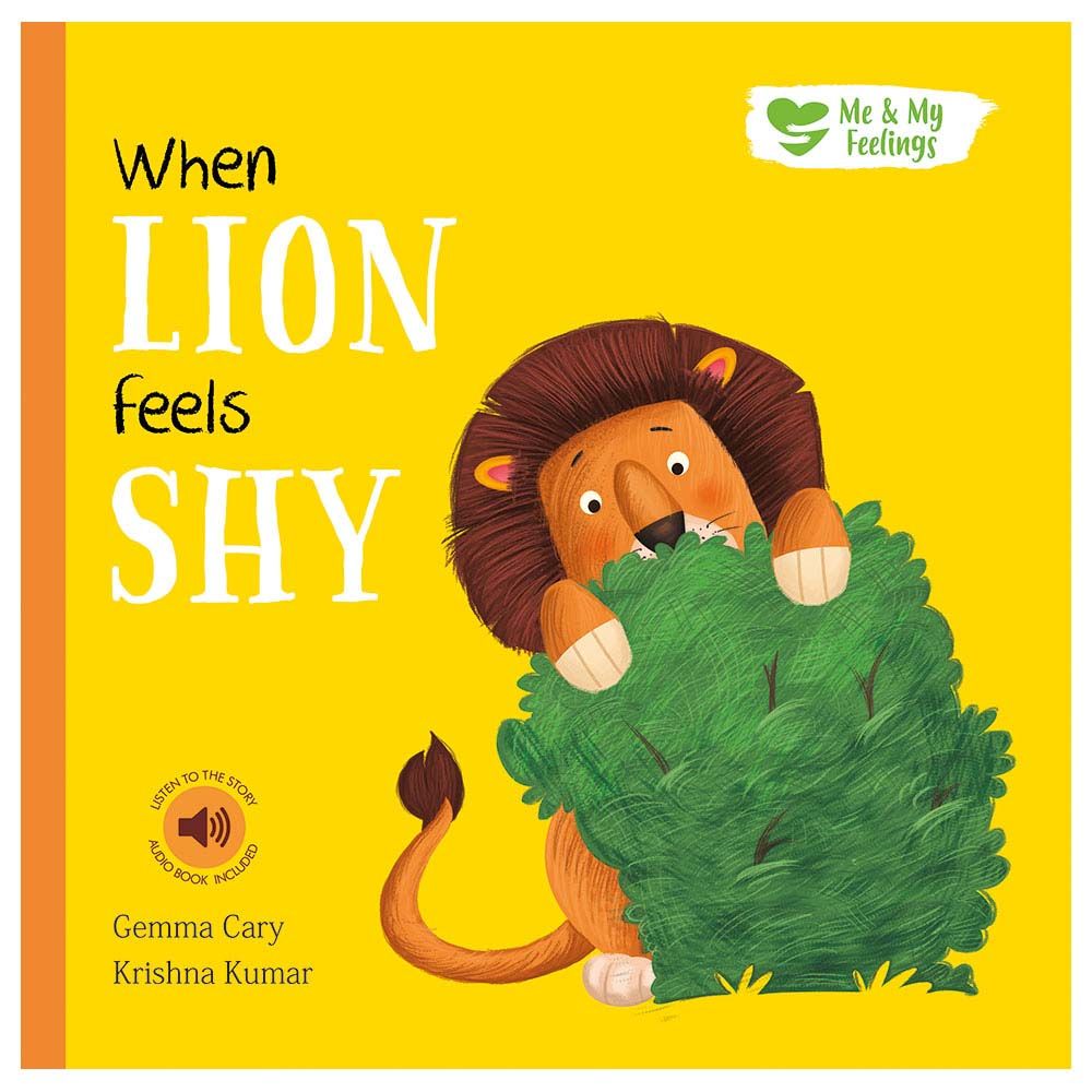 كتاب When Lion Feels Shy