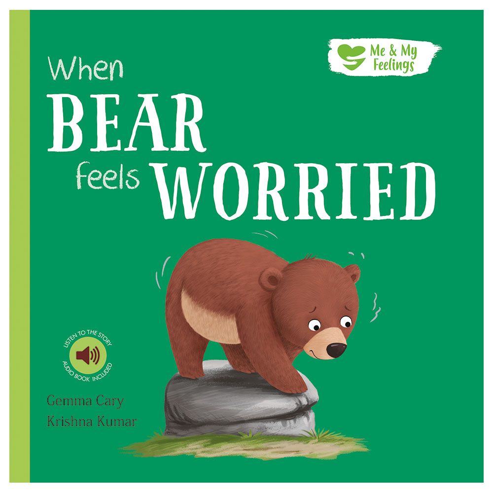 كتاب When Bear Feels Worried