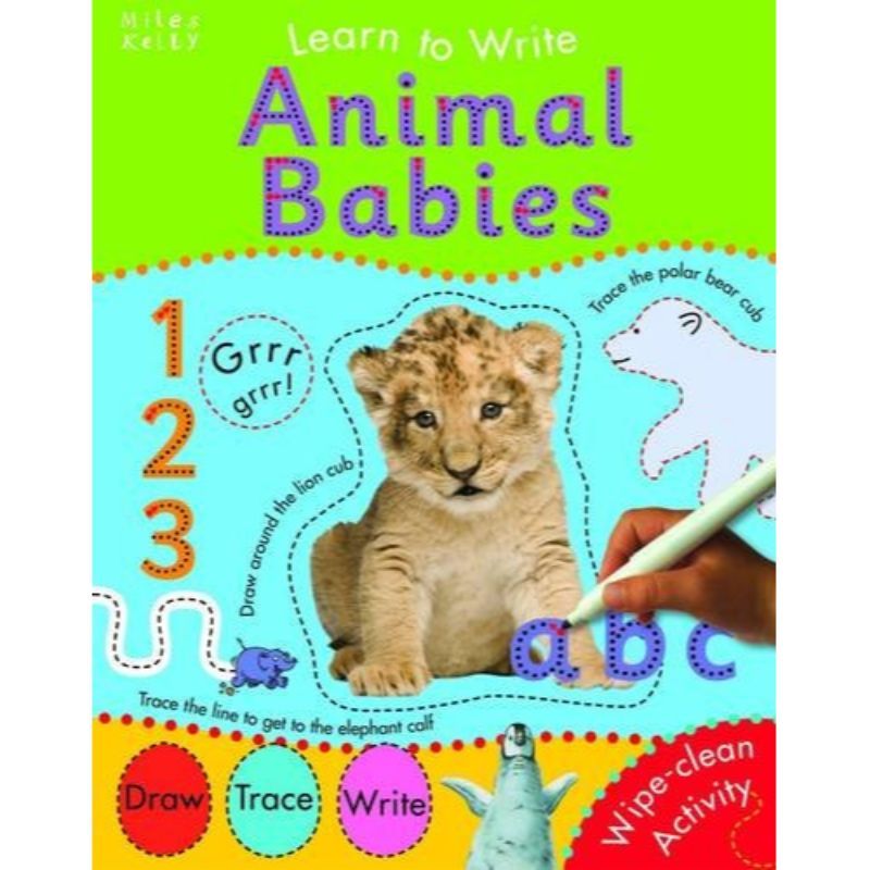 كتاب Learn To Write - Animal Babies