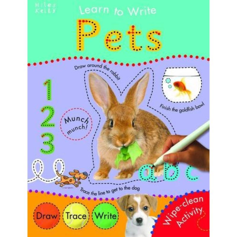 كتاب Learn To Write - Pets