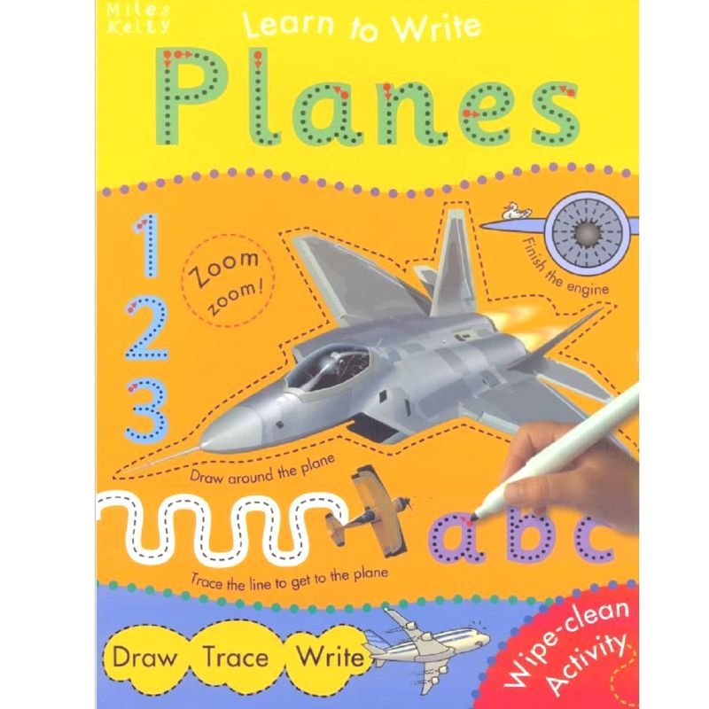 كتاب Learn To Write - Planes