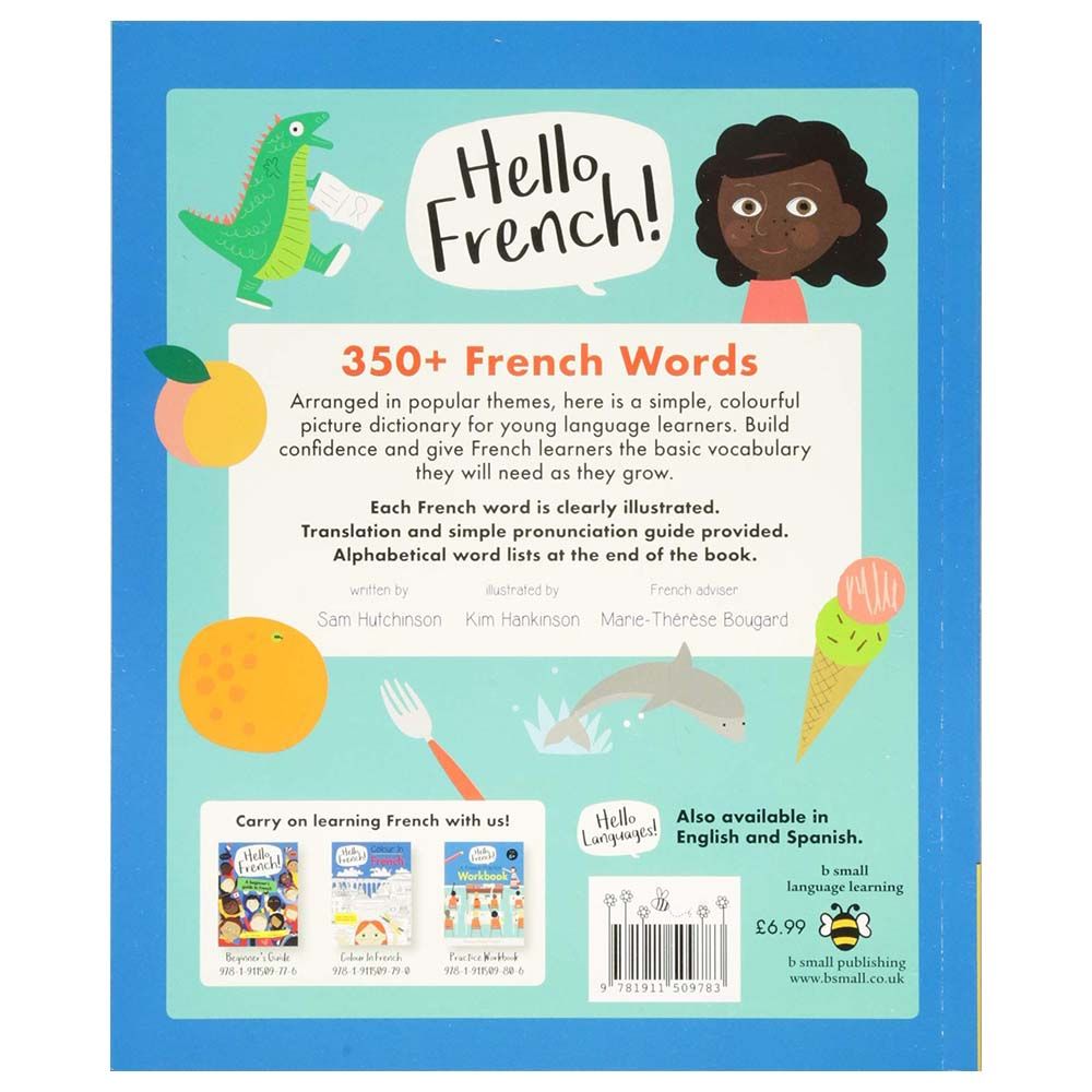 كتاب Hello French! Picture Dictionary