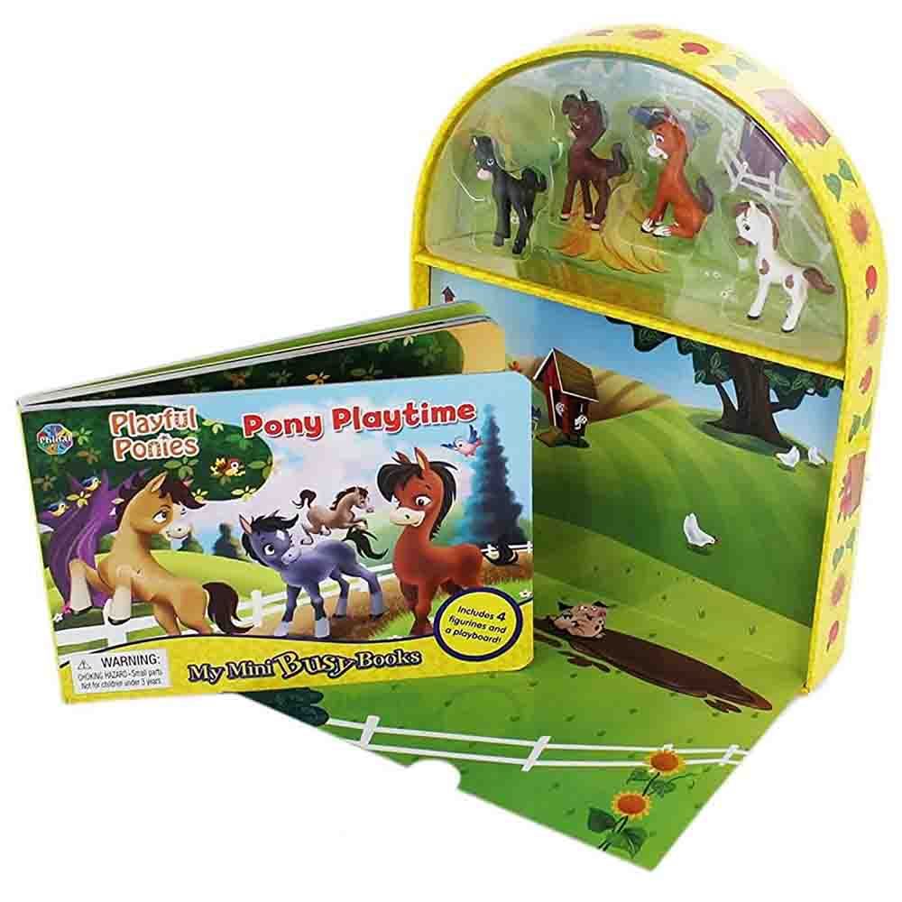 كتاب My Mini Busy Book Pony Playtime