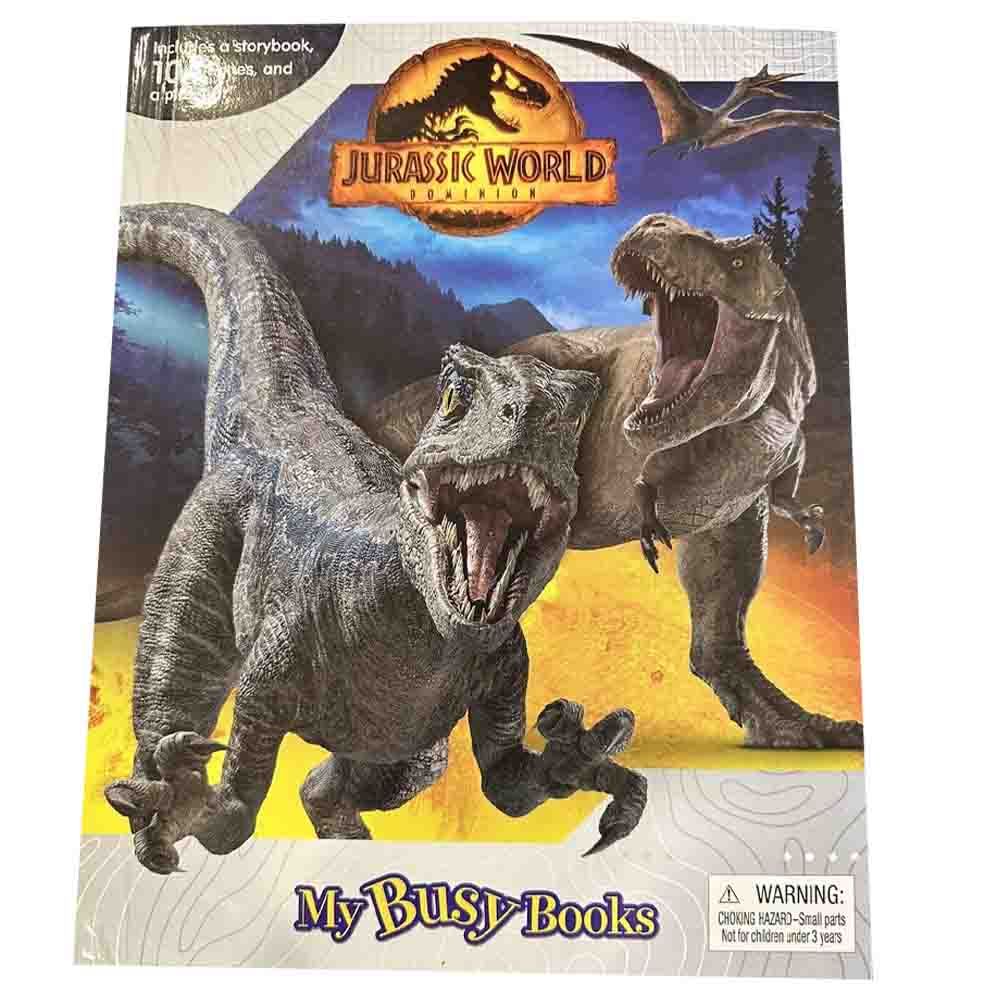 كتاب My Busy Books Universal Jurassic World