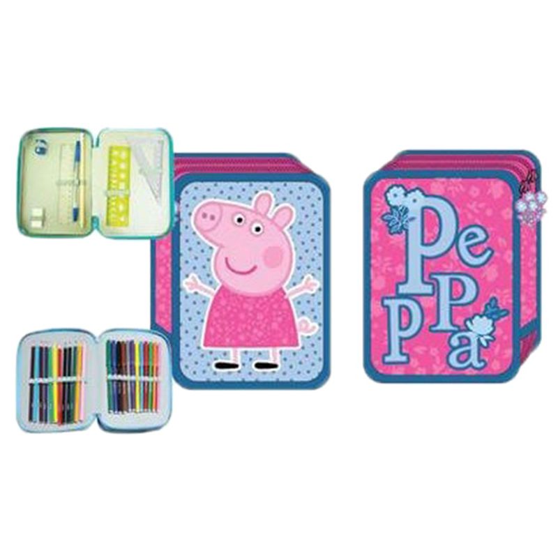 Peppa Pig - Double Decker Case 15 x 21 x 5cm