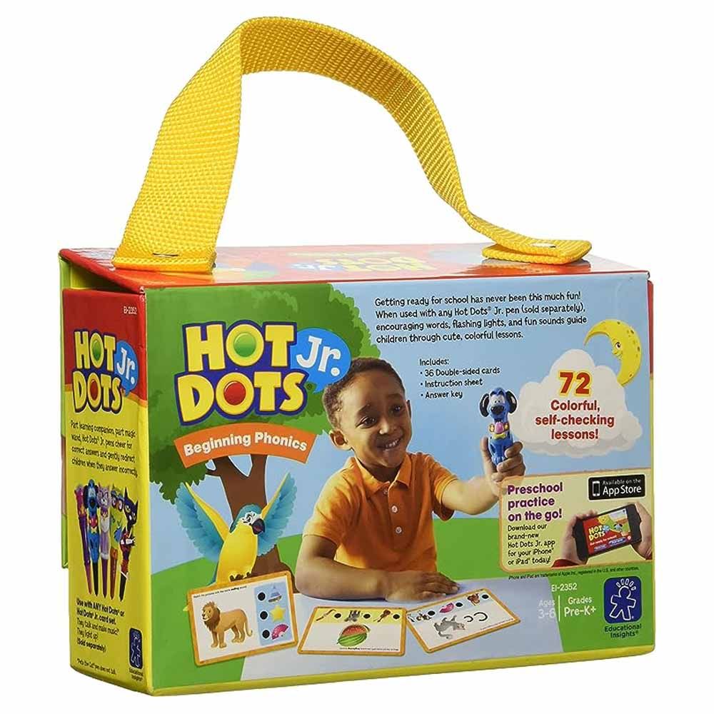 ?Learning Resources - Hot Dots Jr. Card Set - Beginning Phonics