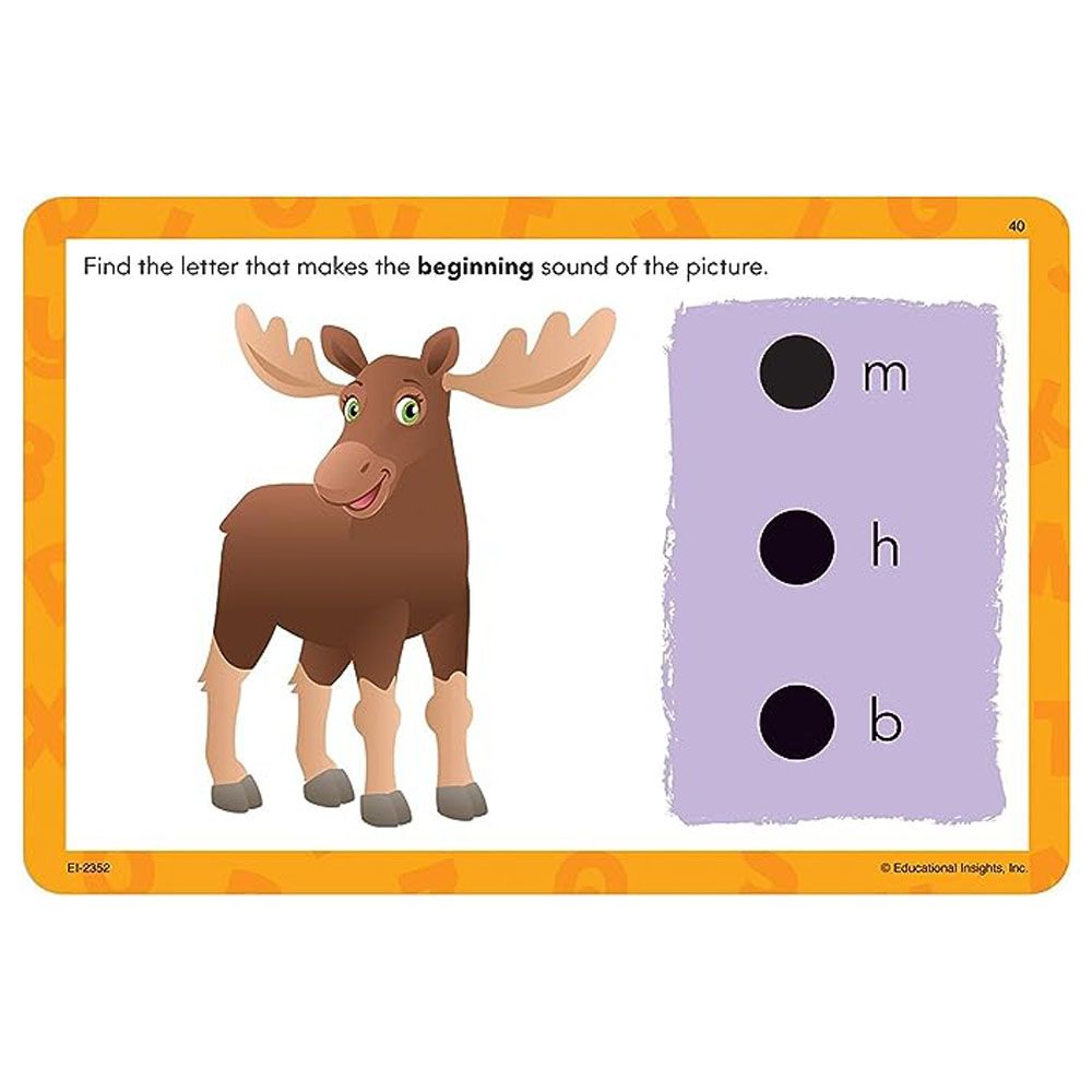 ?Learning Resources - Hot Dots Jr. Card Set - Beginning Phonics