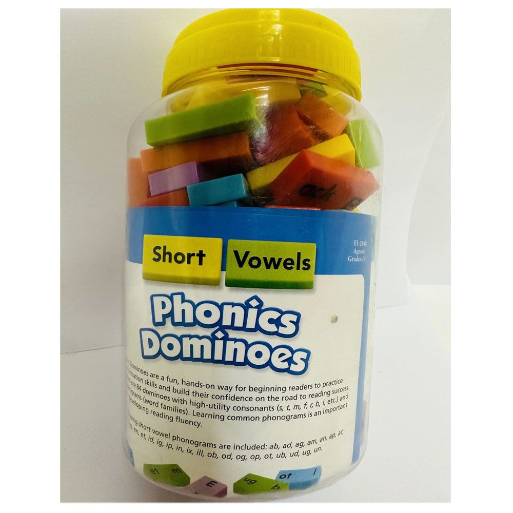 Learning Resources - Phonics Dominoes - Short Vowels