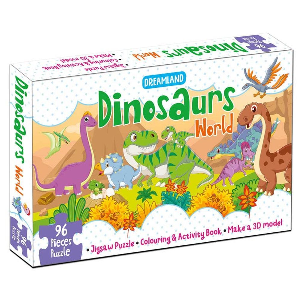 بازل تعليمية Educational Puzzles - Dinosaurs World