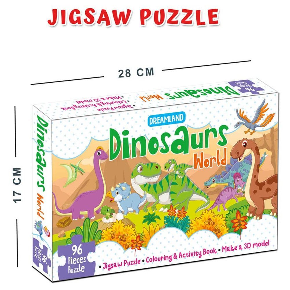 بازل تعليمية Educational Puzzles - Dinosaurs World