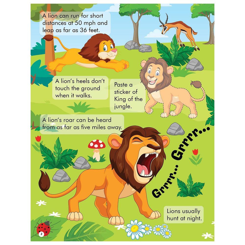 Explore The Jungle Activity Book With Sticker