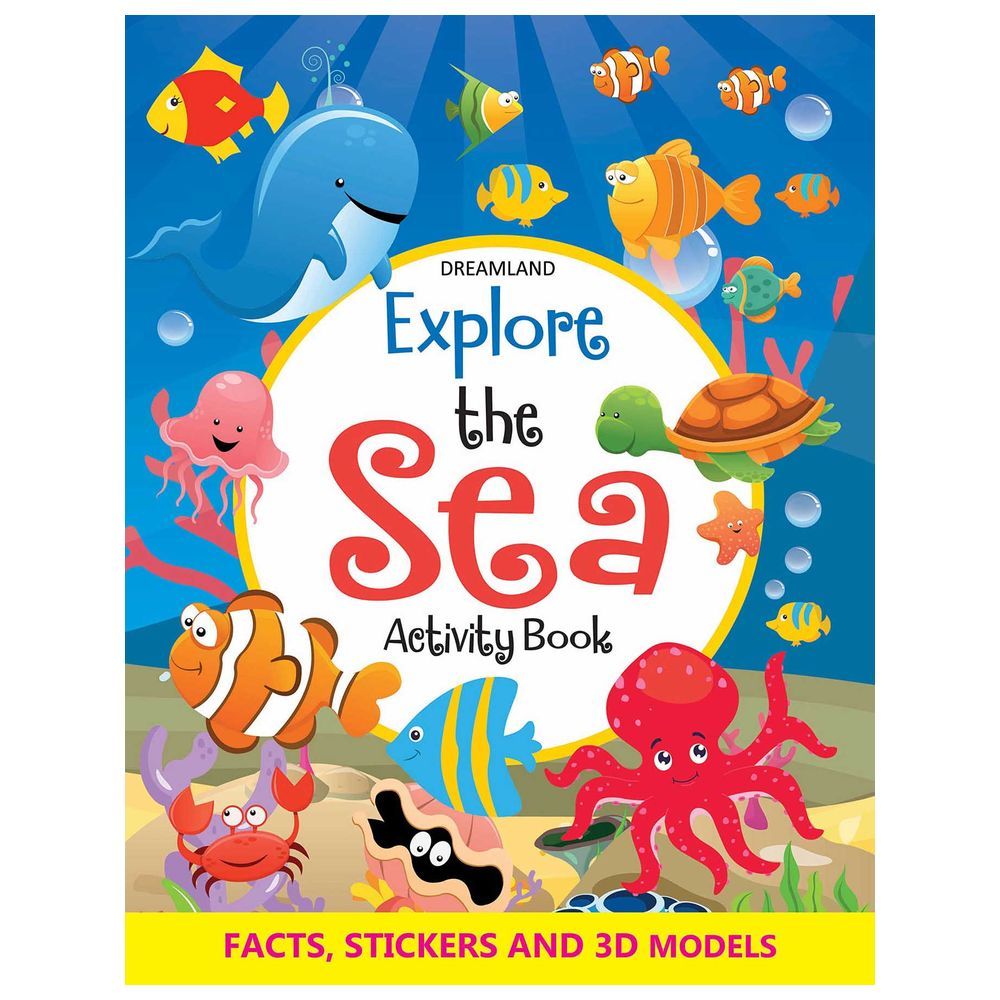 Explore The Sea Activity Book With Sticker