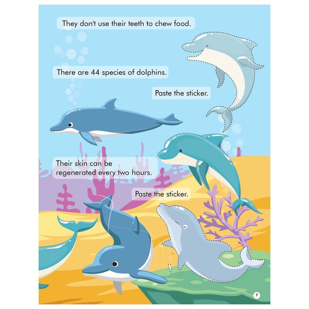 Explore The Sea Activity Book With Sticker