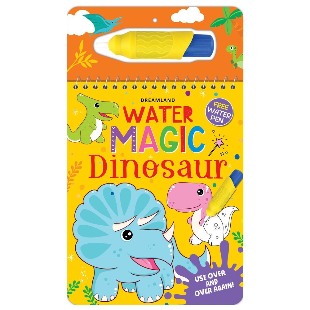 كتاب تلوين Water Magic - Dinosaur