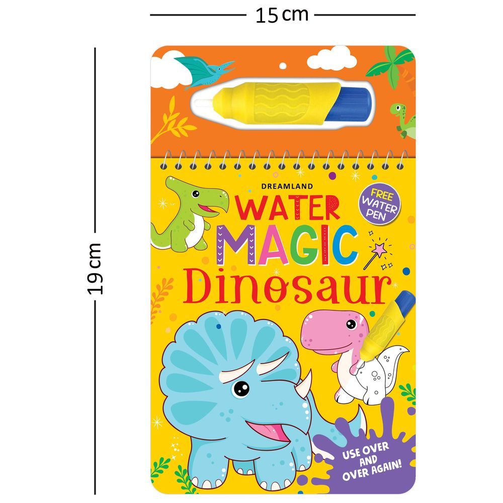 كتاب تلوين Water Magic - Dinosaur