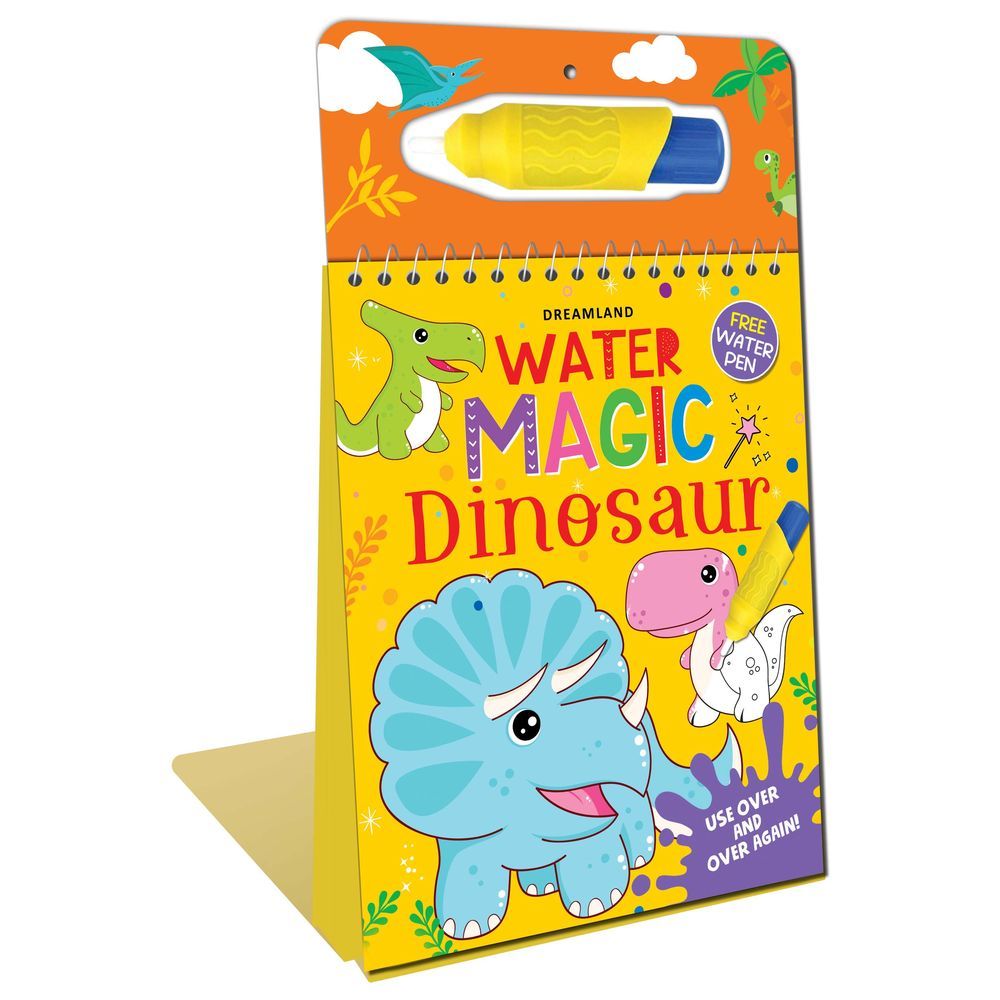 كتاب تلوين Water Magic - Dinosaur