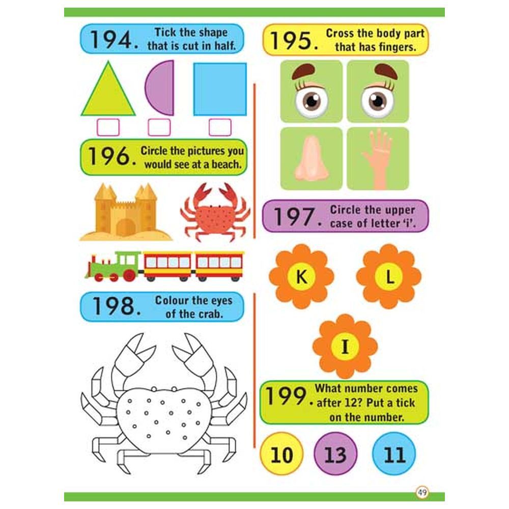 Brilliant Brain Activity Book - 4+