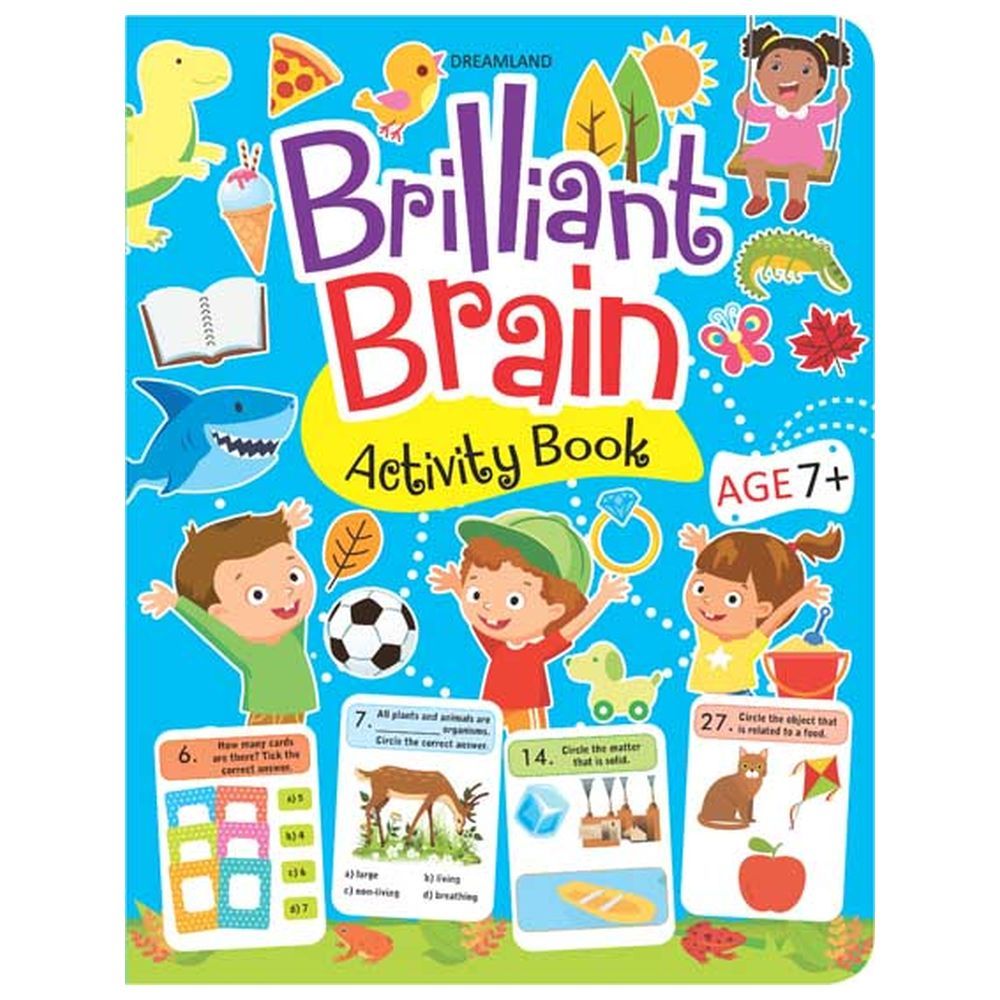 كتاب الانشطة Brilliant Brain Activity Book - 7+