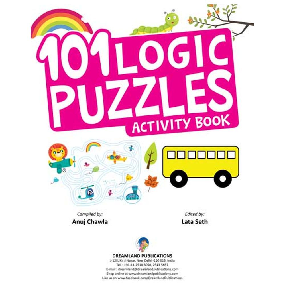 كتاب الأنشطة 101 Logic Puzzles Activity Book