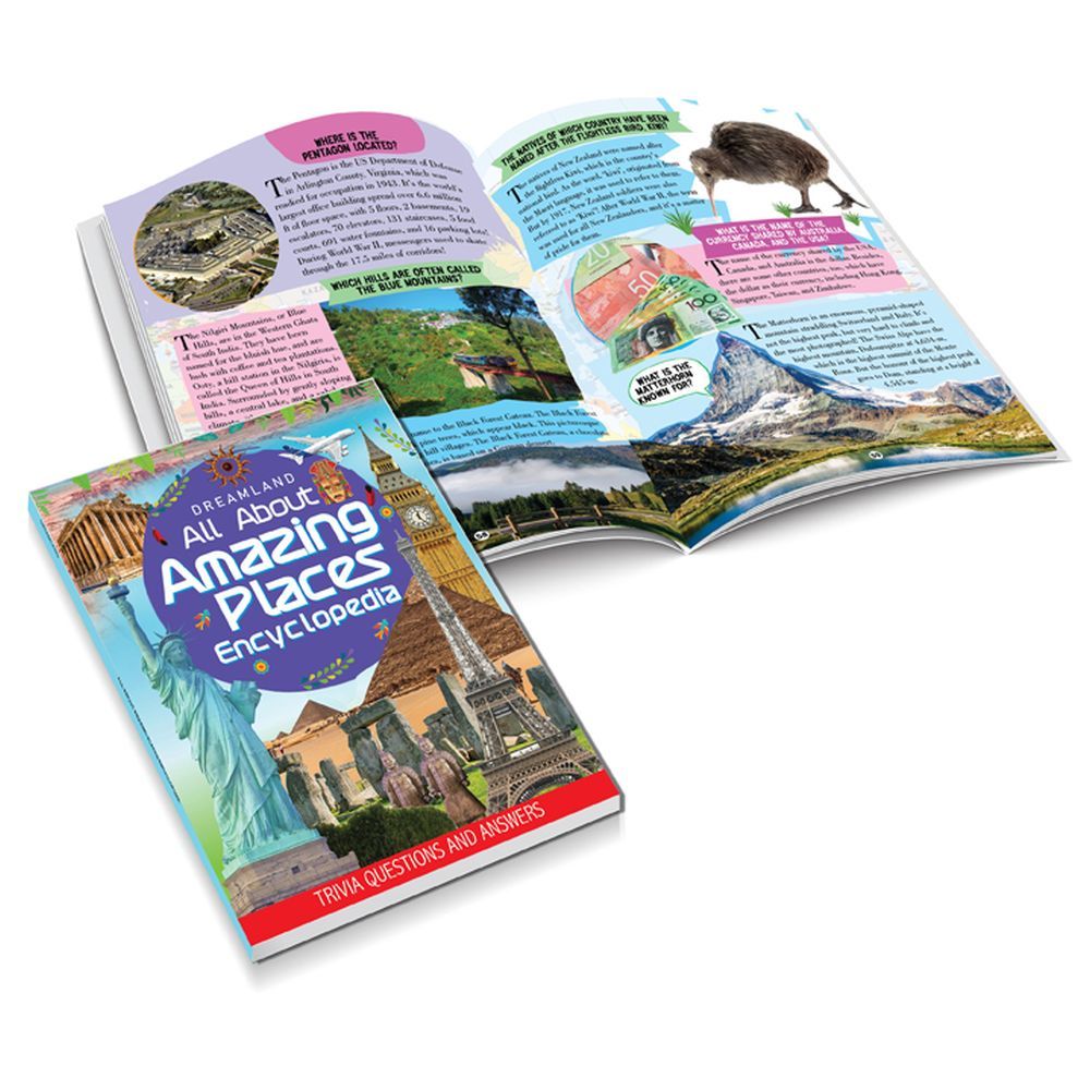 All About Amazing Places Encyclopedia