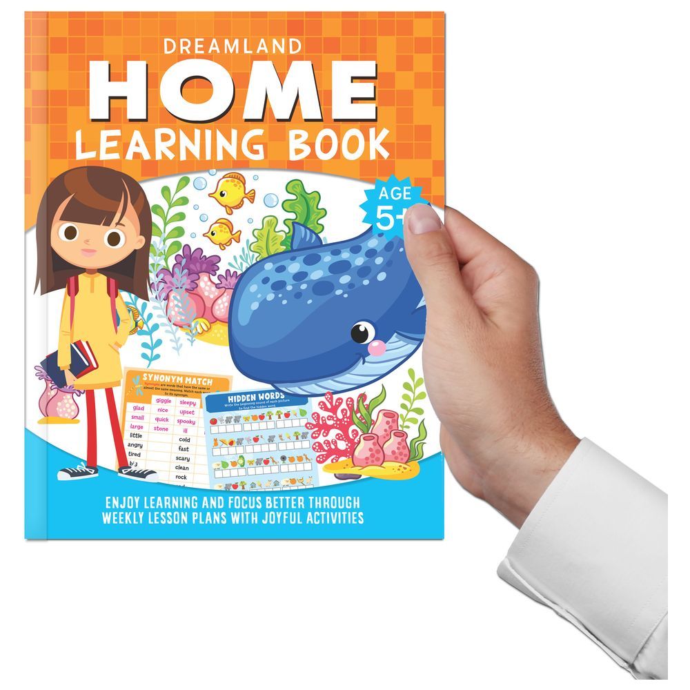 كتاب Home Learning Book - Age 5+