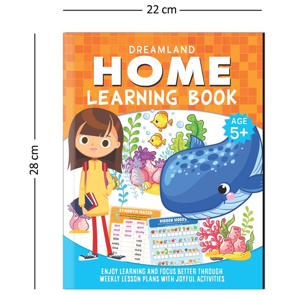 كتاب Home Learning Book - Age 5+