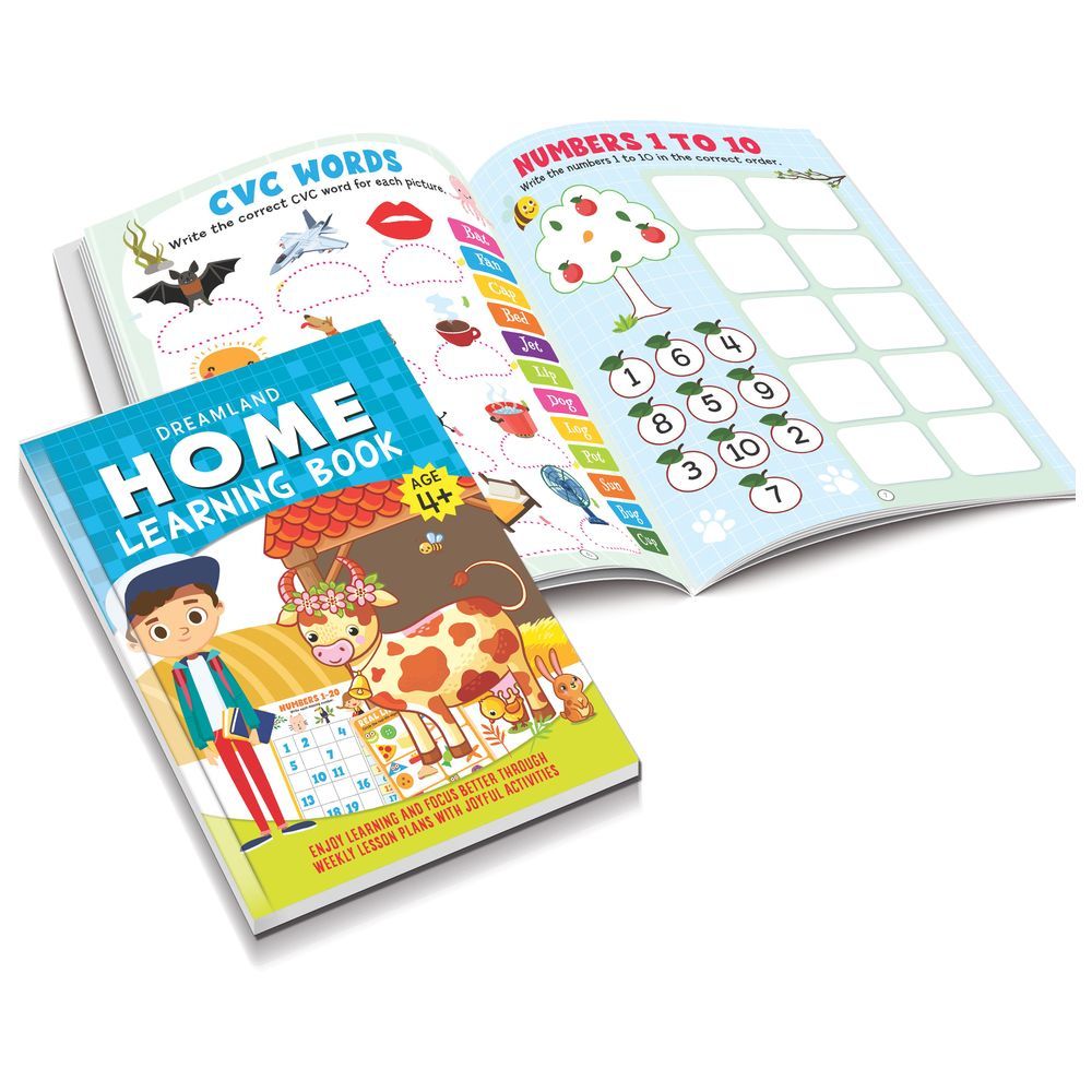 كتاب Home Learning Book - Age 5+