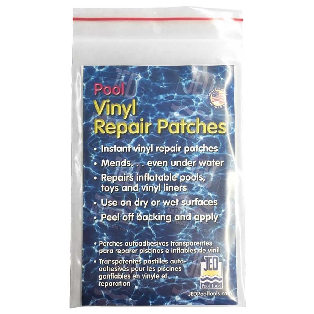 Jed - Vinyl Pool Repair Patches - Blue