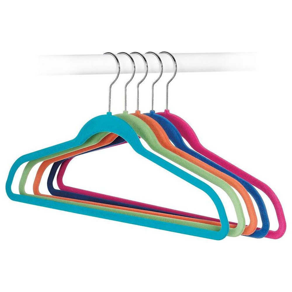 Whitmor - Spacemaker Feel Good Suit Hangers Set of 5