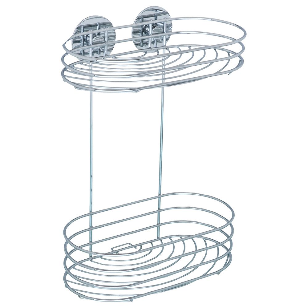 Wenko Turbo-Loc 2-Tier Wall Rack