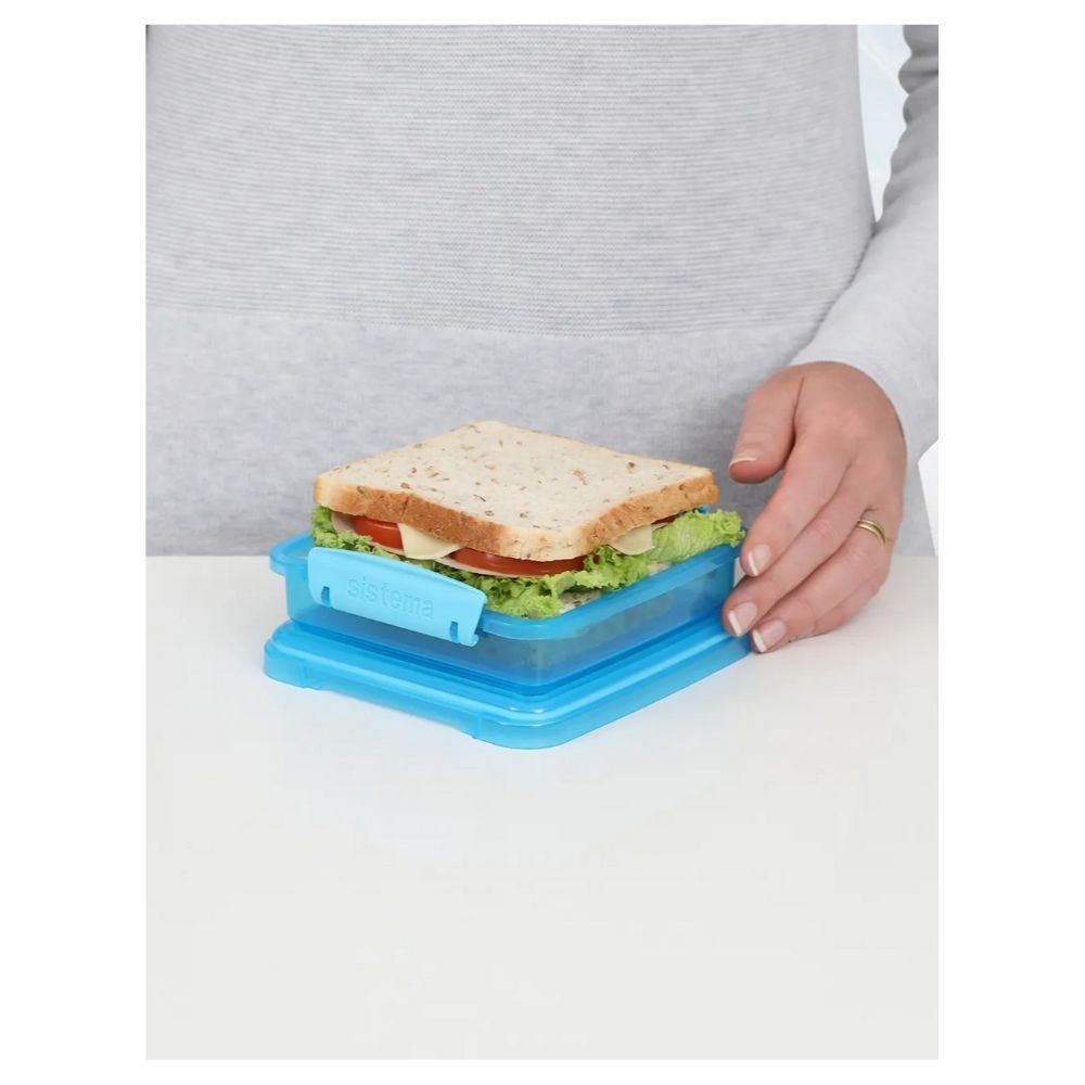 Sistema - Sandwich Box 450ml - Blue